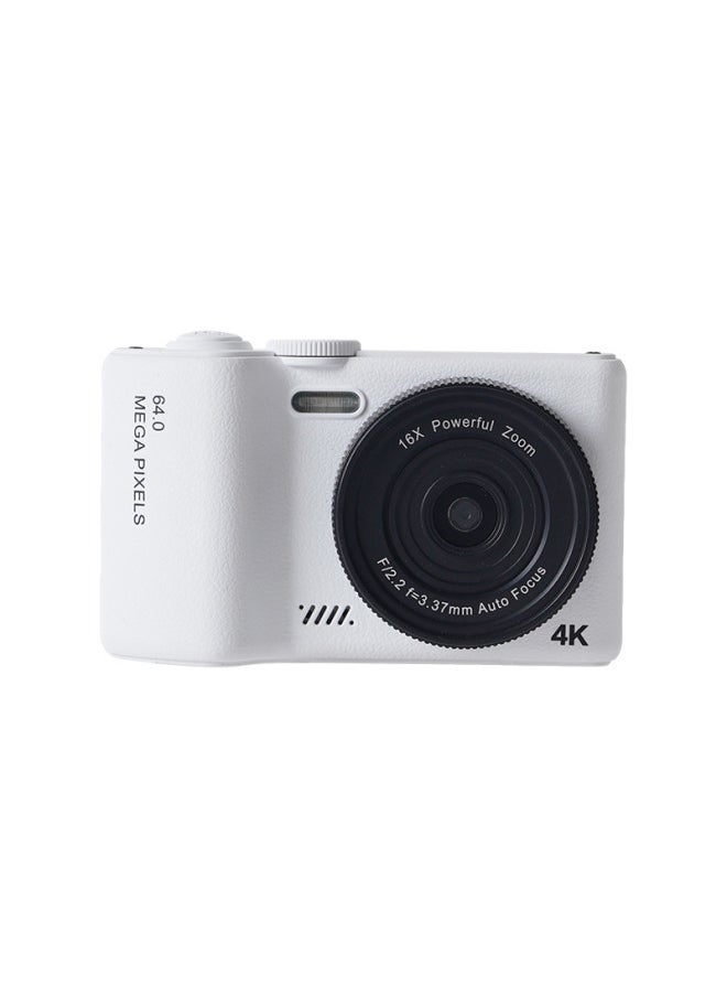 Generic Ccd Camera Micro Single Ultra High Definition Digital Camera 3.0 Selfie Flip SLR Students Campus Travel-Body Color:White-64g  - Image 5