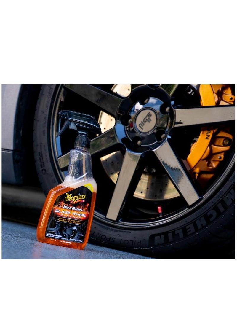 Meguiars Hot Rims Black Wheel Cleaner, Best Cleaner For Matte Black Wheels.  - Image 3