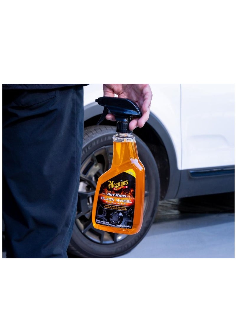 Meguiars Hot Rims Black Wheel Cleaner, Best Cleaner For Matte Black Wheels.  - Image 2