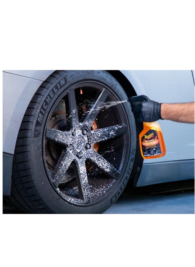 Meguiars Hot Rims Black Wheel Cleaner, Best Cleaner For Matte Black Wheels.  - Image 5