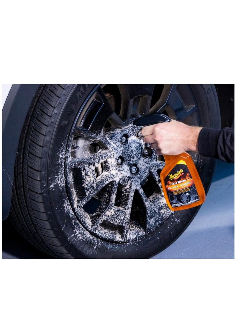 Meguiars Hot Rims Black Wheel Cleaner, Best Cleaner For Matte Black Wheels.  - Image 4