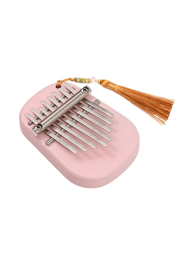 Kalimba Mini Thumb Piano 8 Keys Portable Musical Instrument Kalimba Thumb Piano with Tune Hammer Gift for Adult Beginners Interesting Party Travel Thumb Piano Instrument