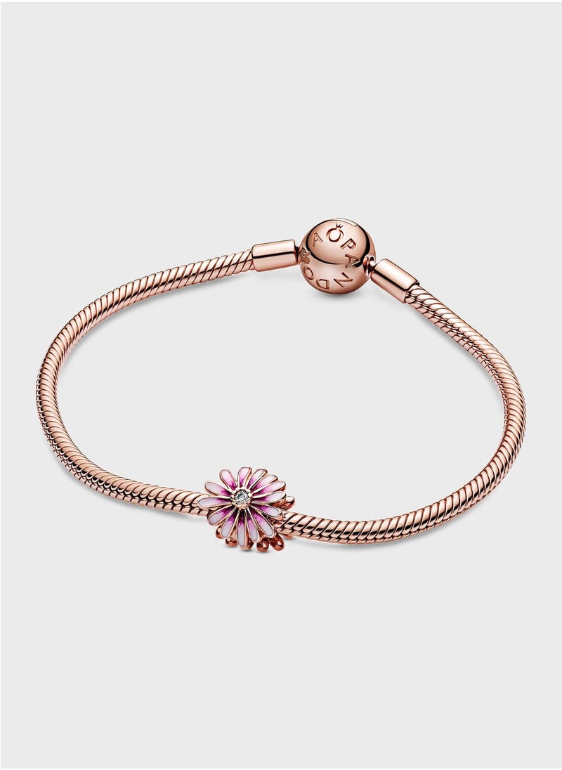 PANDORA - Pink Daisy Flower Charm - Image 1