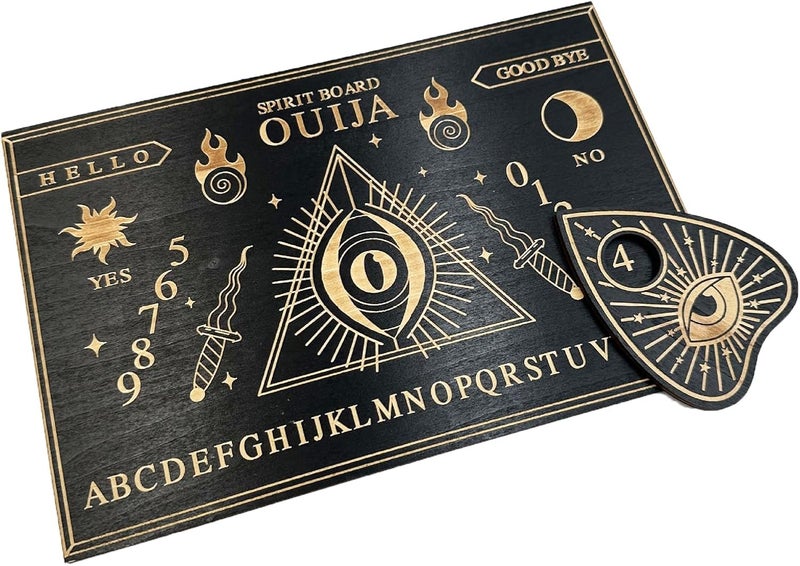 Divination Dowsing Board Metaphysical Message Board Wood Wiccan Decision Making Board Wood Pendulum Board Dowsing Divination Board Wood Pendulum Board Dowsing Divination Wood Board - Image 5