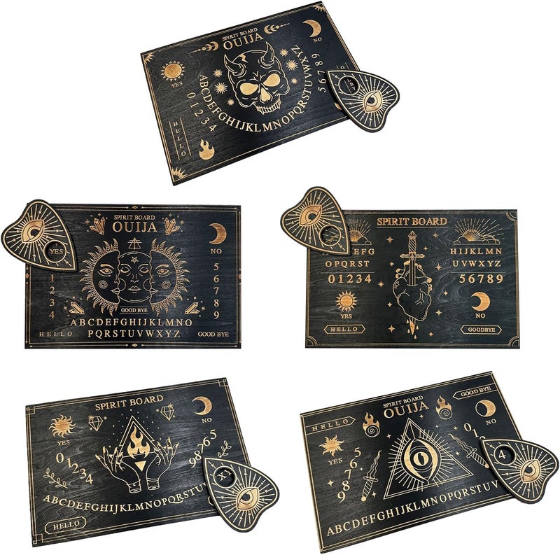 Divination Dowsing Board Metaphysical Message Board Wood Wiccan Decision Making Board Wood Pendulum Board Dowsing Divination Board Wood Pendulum Board Dowsing Divination Wood Board - Image 3