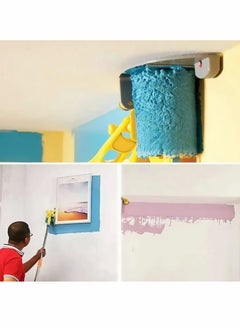 Paint Edger Roller Brush, Multifunctional Hand-Held Clean-Cut Brush Combo Kit with Extra 2 Replacement for Home Room Wall Ceiling Indoor Outdoor Painting - pzsku/ZD55EBB269CDFF36A0141Z/45/_/1701245598/8f4affe1-9725-4fc9-8744-cee8cfedccea