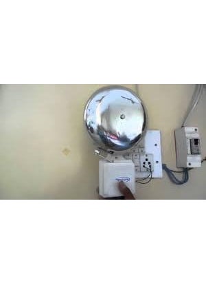ROSARIO Rosario School Timer Gong Bell 12 Inches for Factories Industries Schools Colleges  - Image 3