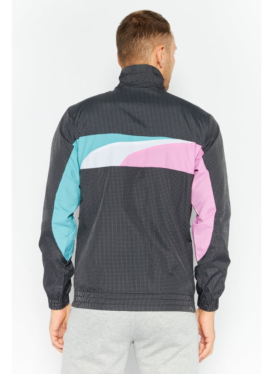 PUMA Men Sportswear Fit Long Sleeve Outdoor Jacket, Black Combo  - Image 3