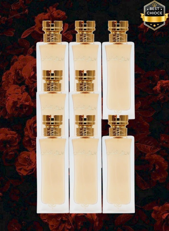 بارق 8 قطع عطر بريق الماس للنساء 100 مل - Image 1
