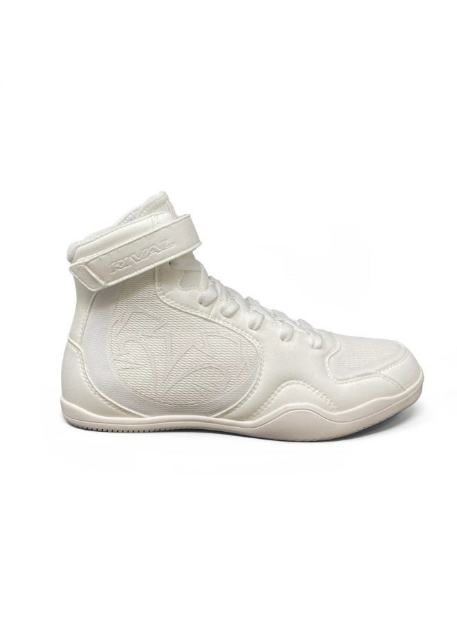 Rival RSX-Genesis 3 Boxing Boots – Lightweight Professional Boxing Shoes, White - Image 2