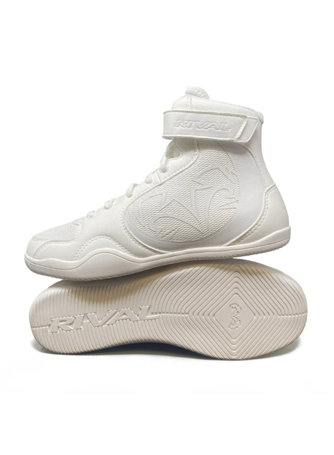 Rival RSX-Genesis 3 Boxing Boots – Lightweight Professional Boxing Shoes, White - Image 1
