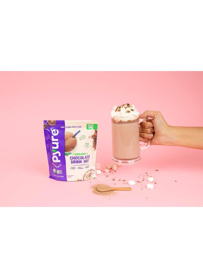 Pyure Organic Chocolate Drink Mix with Cocoa by Pyure | Sugar-Free, Keto, 1 Net Carb | 7.23 Ounce - Image 3