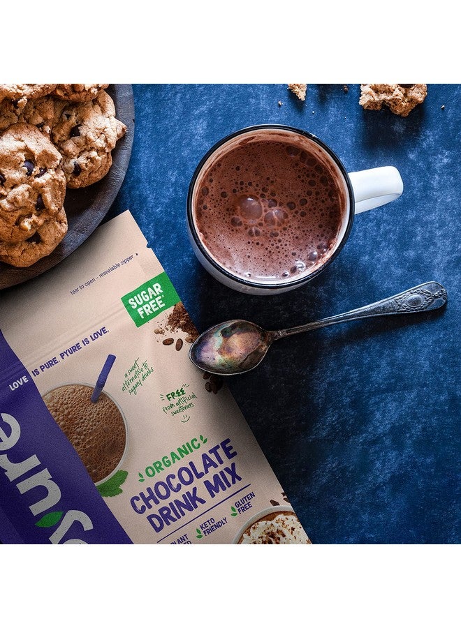Pyure Organic Chocolate Drink Mix with Cocoa by Pyure | Sugar-Free, Keto, 1 Net Carb | 7.23 Ounce - Image 5