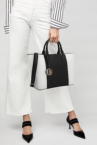 Dasein Satchel Purse Handbag for Women Large Shoulder Work Tote Bag With Matching Wallet - Image 2