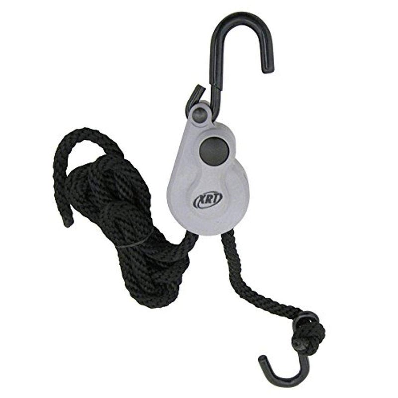 Progrip 404400 XRT Rope Lock Tie Down w/Push Button Release for Cargo Transport and Control: 8' x 3/8" (Pack of 1) - Image 1