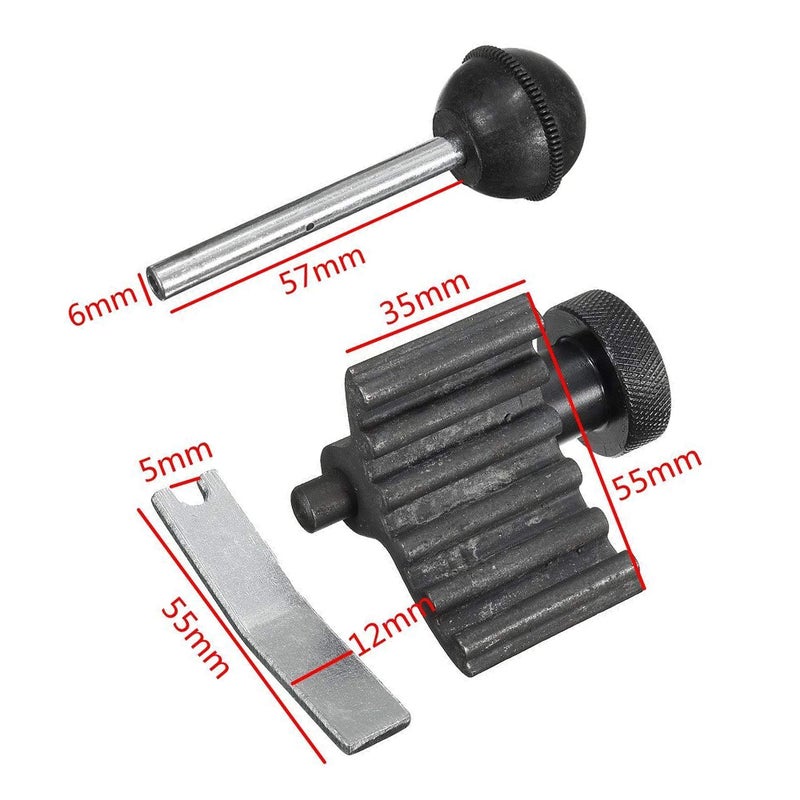 Engine Belt Timing Tool Crankshaft Tension Lock Tool Kit T10050 T10008 T20102 Fit for VAG VW AUDI 1.2 1.4 1.9 - Image 3