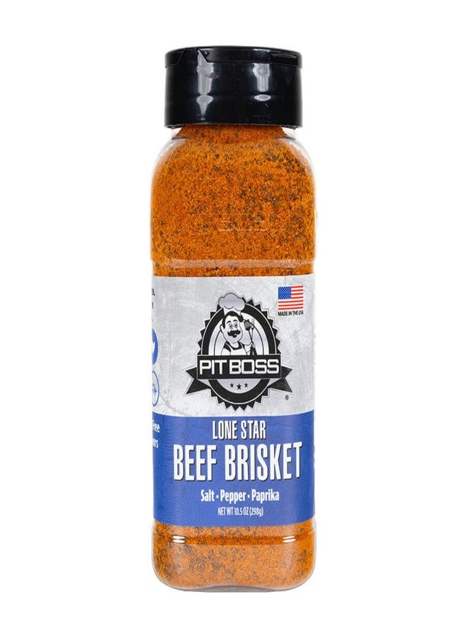 Pit Boss Lone Star Beef Brisket Rub | Salt Pepper Paprika Blend | Gluten Free, Preservative Free, No MSG, No Artificial Flavors - Image 1