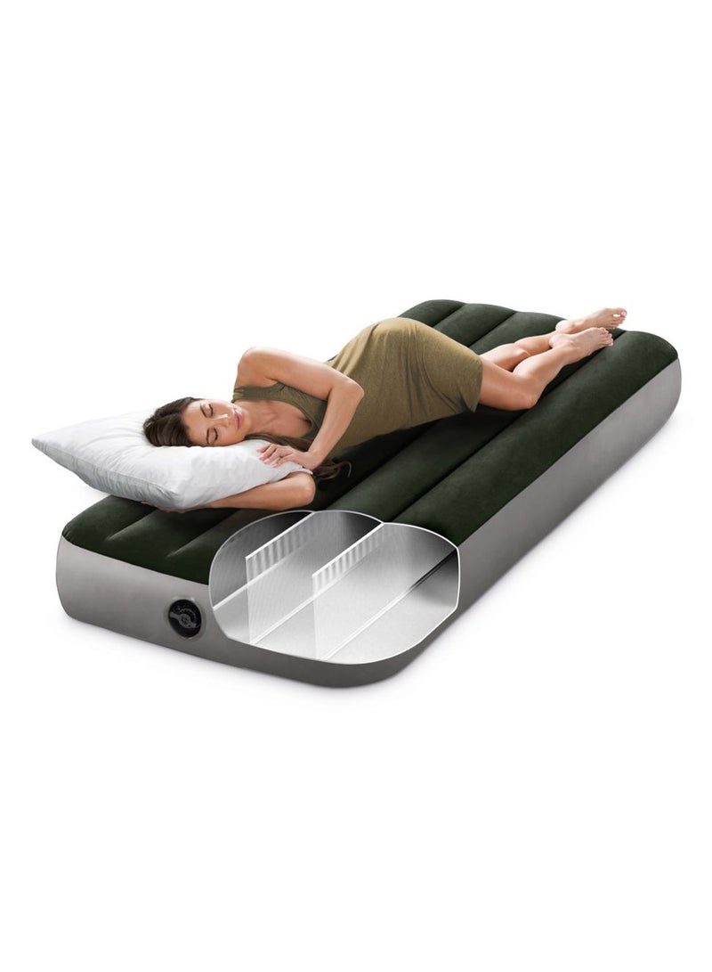 INTEX Jr. Twin Dura-Beam Prestige Downy Airbed 75x30x10inch - Image 1
