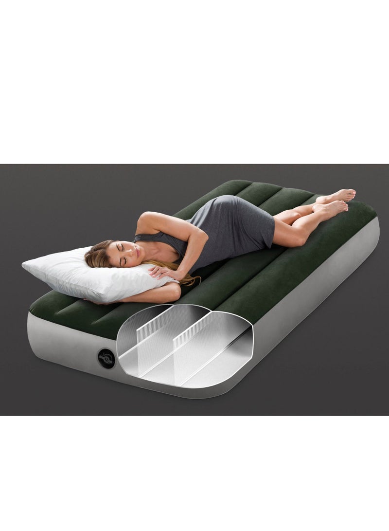 INTEX Jr. Twin Dura-Beam Prestige Downy Airbed 75x30x10inch - Image 4
