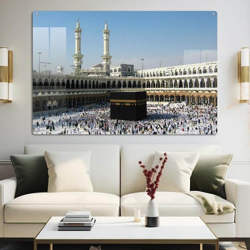 FIVE KRAFT Islamic Heritage Kaaba The Great Mosque of Mecca Wall Art - Image 2