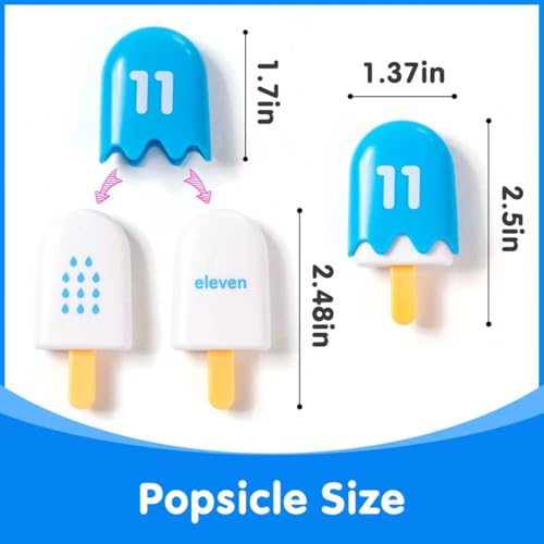 Odoorgames Mini Number Pops 1120 Number Learning ToysToddler Counting Color Matching Toys for Kids - Image 5
