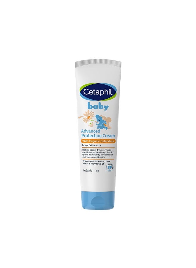 Cetaphil Baby Cream, Face & Body Moisturizing Cream | Advance Protection | Gentle & Soft with Organic Calendula 85gm - Image 1