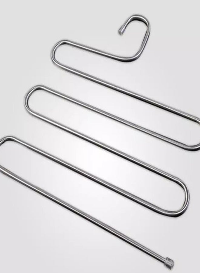 Stainless Steel Pents Hanger Silver 36x38cm - Image 1