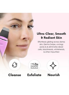 VogueNow Skin Scrubber Face Spatula Gift Set Of 3Deep Cleansing Blackhead Removerfacial Mist Sprayer & Extraction Toolkitultrasonic Skin Scrubber With Serum Infuserchristmas Gift Sets 2023  - Image 2
