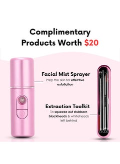 VogueNow Skin Scrubber Face Spatula Gift Set Of 3Deep Cleansing Blackhead Removerfacial Mist Sprayer & Extraction Toolkitultrasonic Skin Scrubber With Serum Infuserchristmas Gift Sets 2023  - Image 3