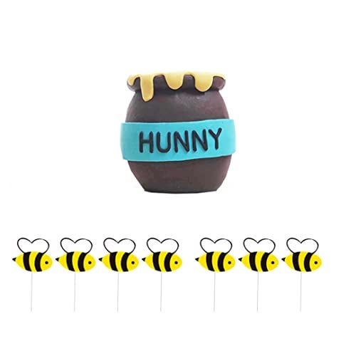 DiDida Honey Jar Cake Topper for Birthday Baby Shower - Image 2
