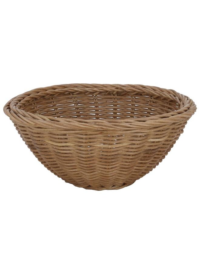 Alsaif Round Wicker Serving Basket 24  - Image 1