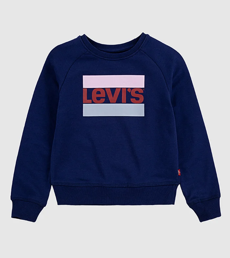 Levi's Brand Logo Crew Neck Sweatshirt