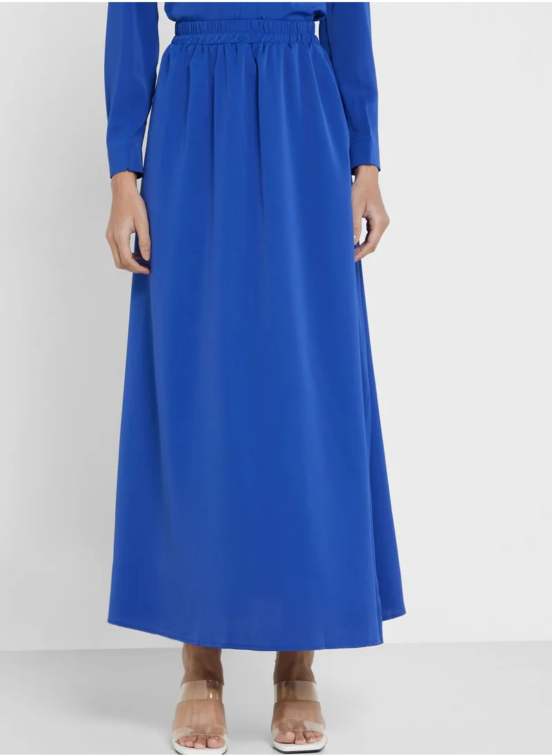 Khizana 2 Piece Button Top And Skirt Set