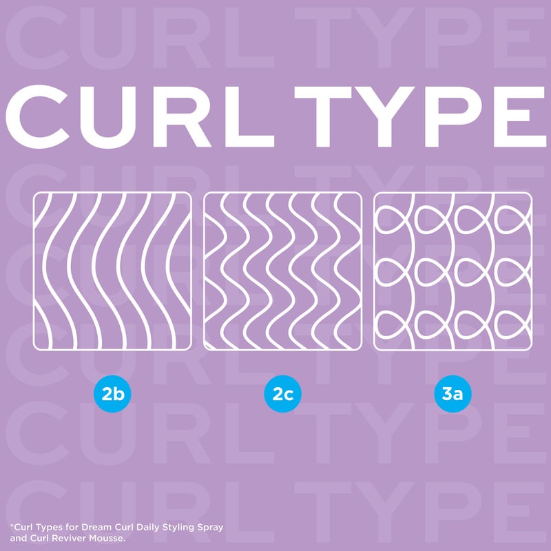 John Frieda Anti Frizz, Frizz Ease Dream Curls Air Dry Waves Styling Foam, Curl Defining Frizz Control, Hair Product for Curly and Wavy Hair, 5 Oz - Image 4