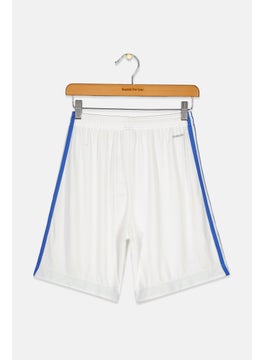 Adidas Kids Boy Sportswear Fit Real Madrid 21/22 Home Shorts, White Combo  - Image 2