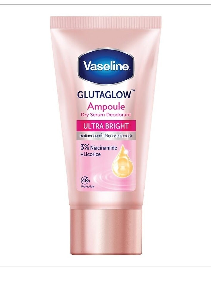 Vaseline Glutaglow Ultra Bright Ampoule Dry Serum Deodorant - 45ml - Image 1