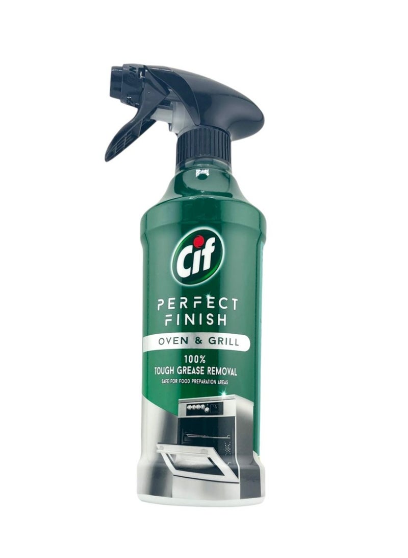 سى اى اف سيف بيرفكت فينيش للفرن والشواية، مزيل قوي للدهون بنسبة 100%، آمن لمناطق تحضير الطعام، 435 مل - Image 1