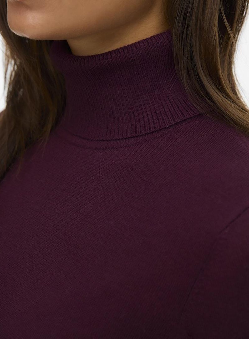 VERO MODA Vmiris Ls Rollneck Pullover Ga Noos - Image 4