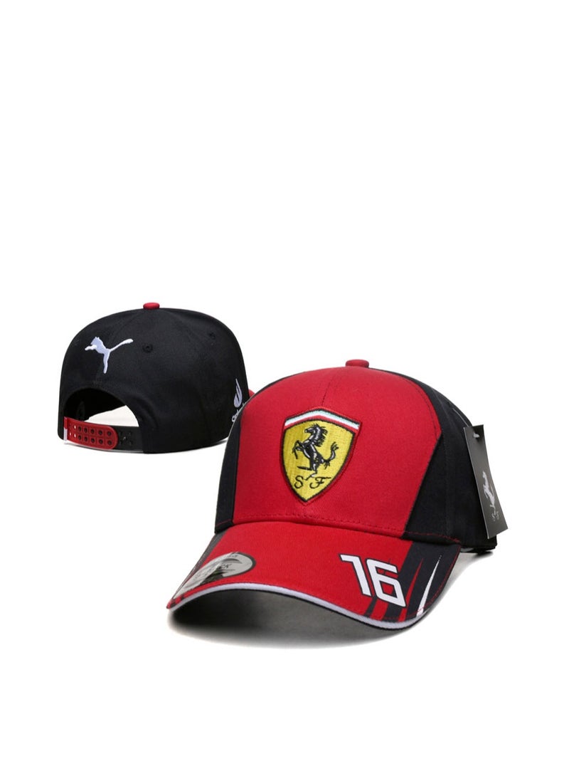 فيراري x Puma Racing Cap: 16 Motif  Team Collab