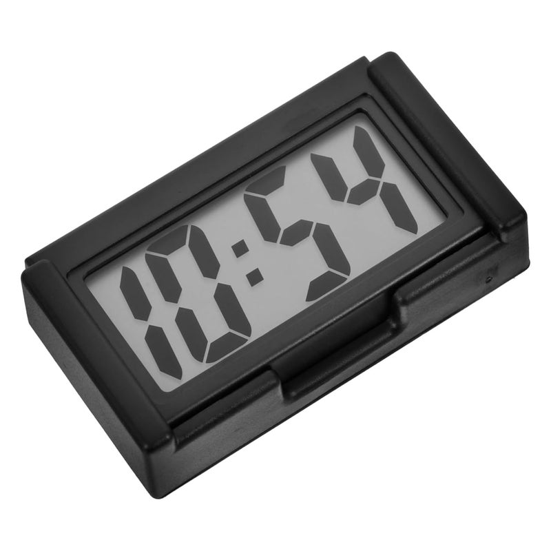 Compact Mini Car Clock Plastic Dashboard Display For Vehicle And Home Use - Image 1