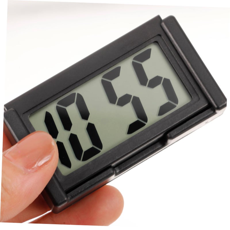 Compact Mini Car Clock Plastic Dashboard Display For Vehicle And Home Use - Image 5