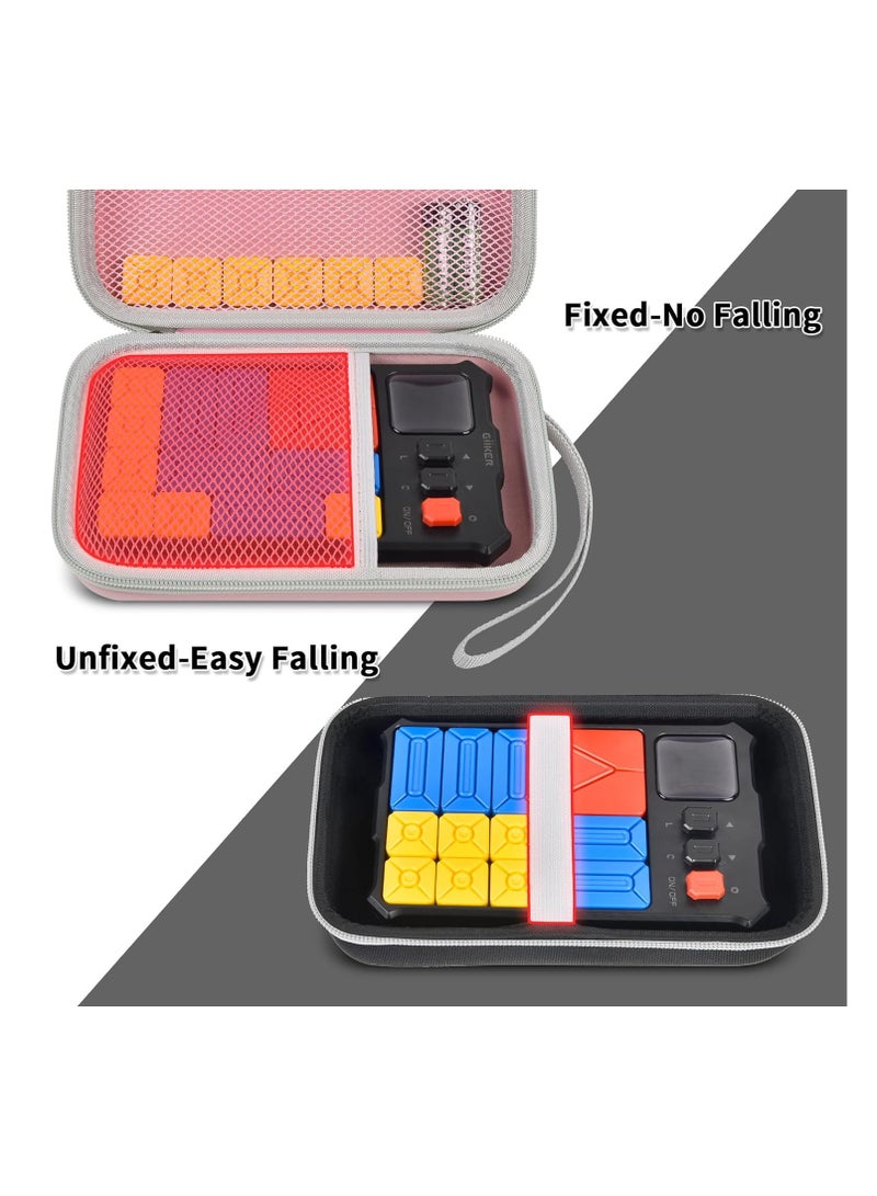 Giiker Hard Carrying Case for GiiKER Super Slide Brain Games – Protective Storage for GiiKER Brain Teaser Puzzles and Interactive Handheld Game Console Accessories - Pink. - Image 3