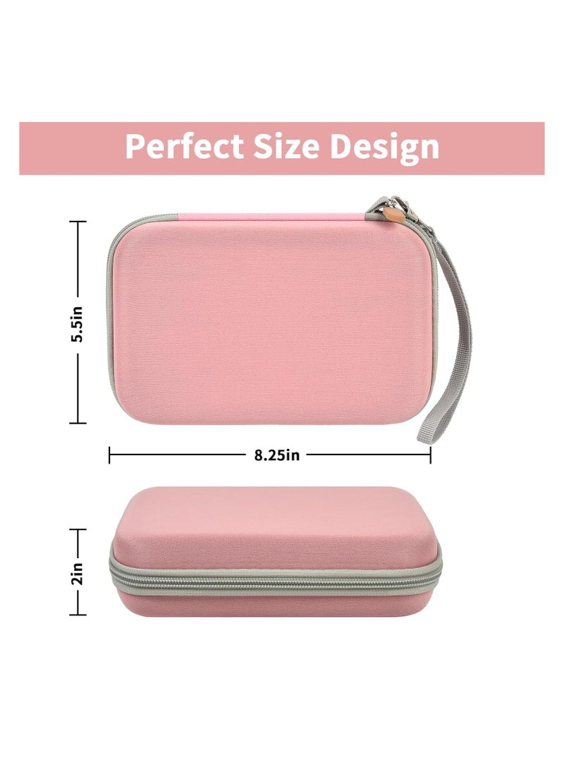 Giiker Hard Carrying Case for GiiKER Super Slide Brain Games – Protective Storage for GiiKER Brain Teaser Puzzles and Interactive Handheld Game Console Accessories - Pink. - Image 4