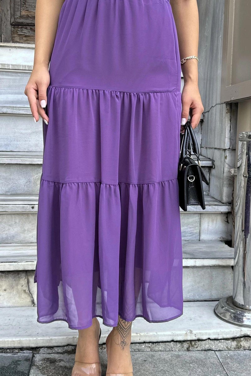 Weshaya تنورة نسائية بنفسجي - Image 2