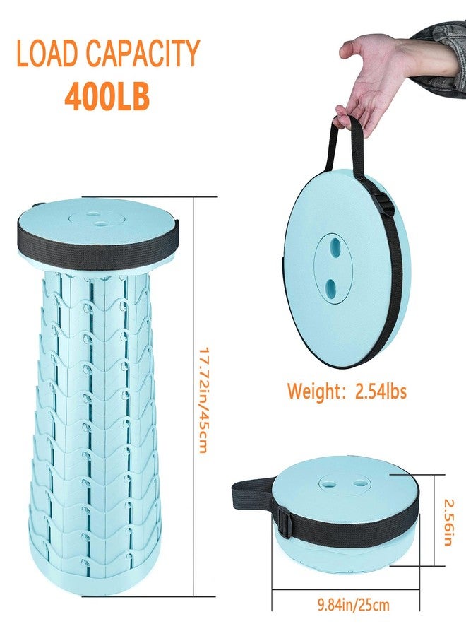 Boreeman كرسي بوريمان القابل للطي والمطور، خفيف الوزن ولكنه أكثر متانة مع قدرة تحمل تصل إلى 400 رطل، كرسي قابل للطي محمول وقابل للسحب للتخييم والصيد والمشي لمسافات طويلة والشواء (آيس كريم)، MO-002 - Image 2