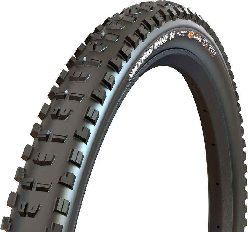 Maxxis Minion DHR II - Dual Compound EXO - E25 Rating, Tubeless | Excellent Braking and Cornering Traction in Steep Terrain - Image 1