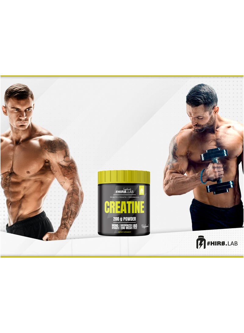 Hiro.Lab Creatine - Unflavored 200g - Image 3