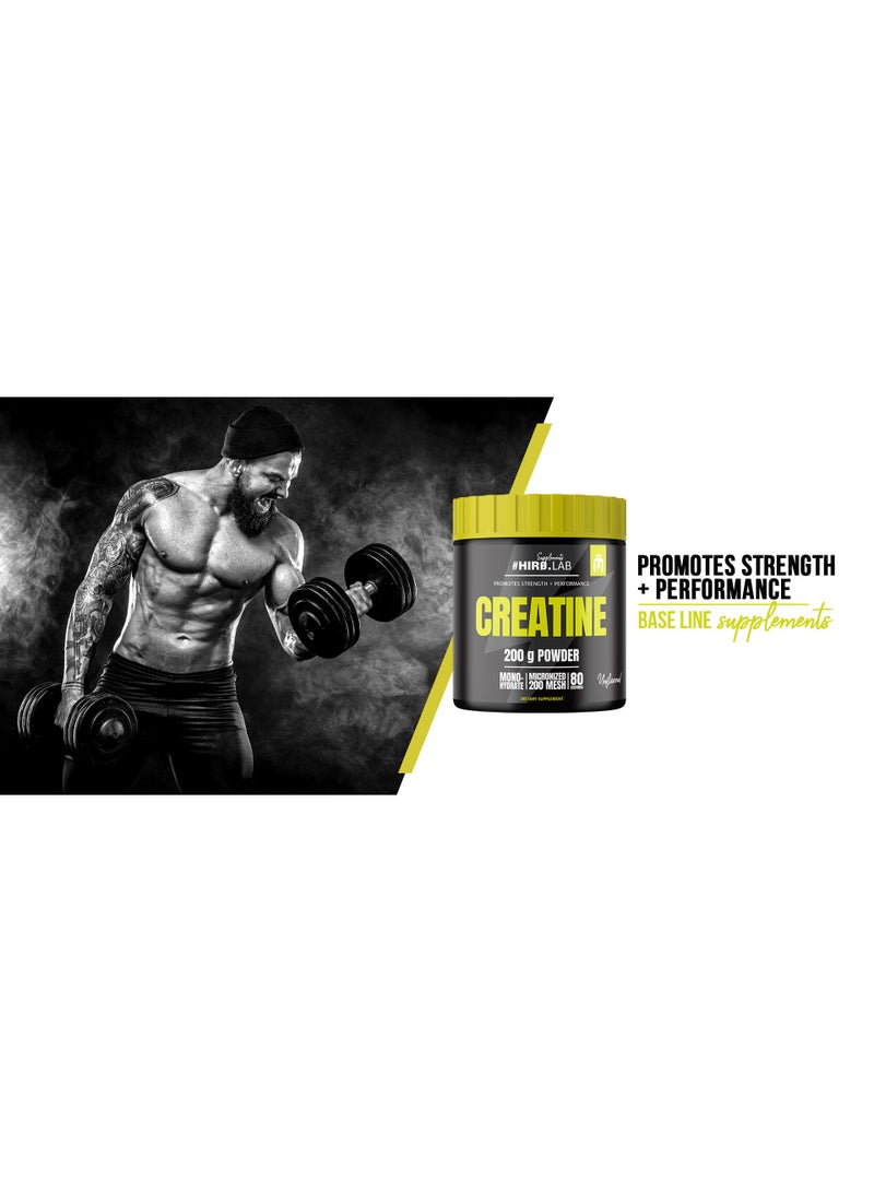 Hiro.Lab Creatine - Unflavored 200g - Image 4