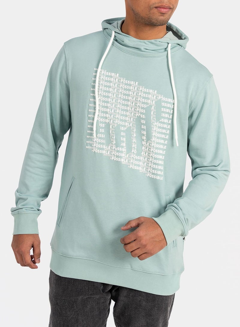 IMPOSSIBLE IS POSSIBLE Graphic Hoodie  - Image 1