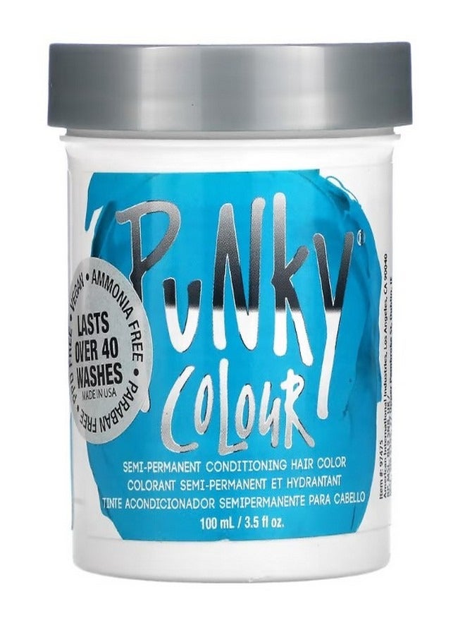 Punky Semi Permanent Conditioning Hair Color Turquoise 3.5 fl oz 100 ml - Image 1